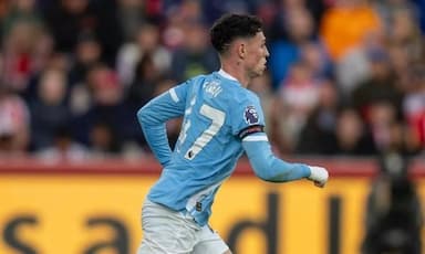 如果今晚出场,福登将成为曼城队史英超200场最年轻球员 如果今晚出场,福登将成为曼城队史英超200场最年轻球员