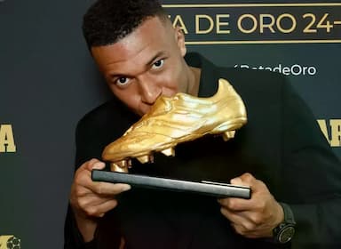 1天揽下2大奖!姆巴佩是五大联赛本季第2优等生自谦:追不上C罗_进球_西甲_赛季 1天揽下2大奖!姆巴佩是五大联赛本季第2优等生自谦:追不上C罗_进球_西甲_赛季